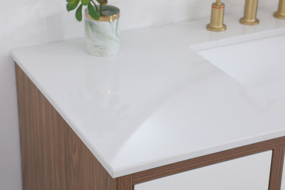 Home Living White 48" Bathroom Vanity