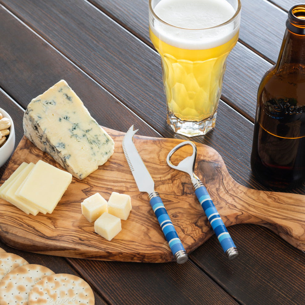 French Home Jubilee Cheese Knife, Bottle Opener and Board