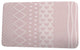 Farmers Market Pattern Stripe Stripe Print Bath Mat, Pale Pink, 21"x34"