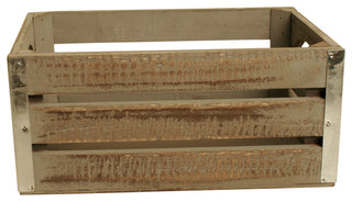 Set Of 3 Large Wood Crates