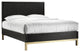 Modus Kentfield 6 Piece Cal King Bedroom Set With Chest, Black Drifted Oak