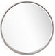 Silver Full Moon Wall Mirror