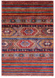 Hand Knotted Khorjin Super Kazak Rug 3' 4" X 4' 10" Q10801