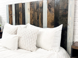 Handcrafted Headboard, Leaner Style, All Terrain Mix, Twin