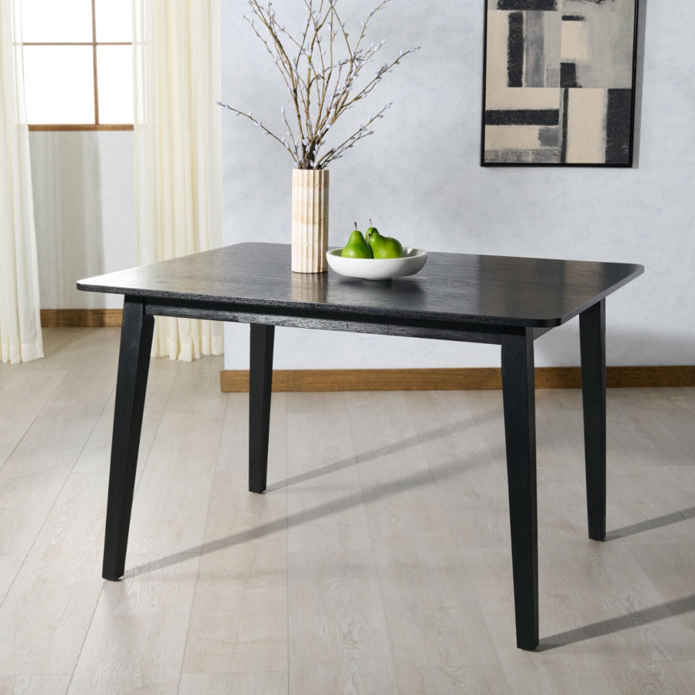 Safavieh Couture Bellalexa 48" Wood Dining Table, Black