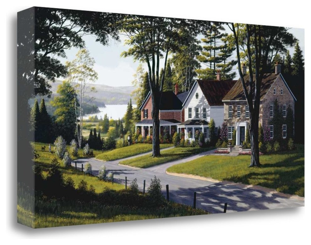 "Cul - De - Sac" By Bill Saunders, Giclee Print on Gallery Wrap Canvas