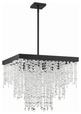 Winham 8-Light Black Forged Chandelier