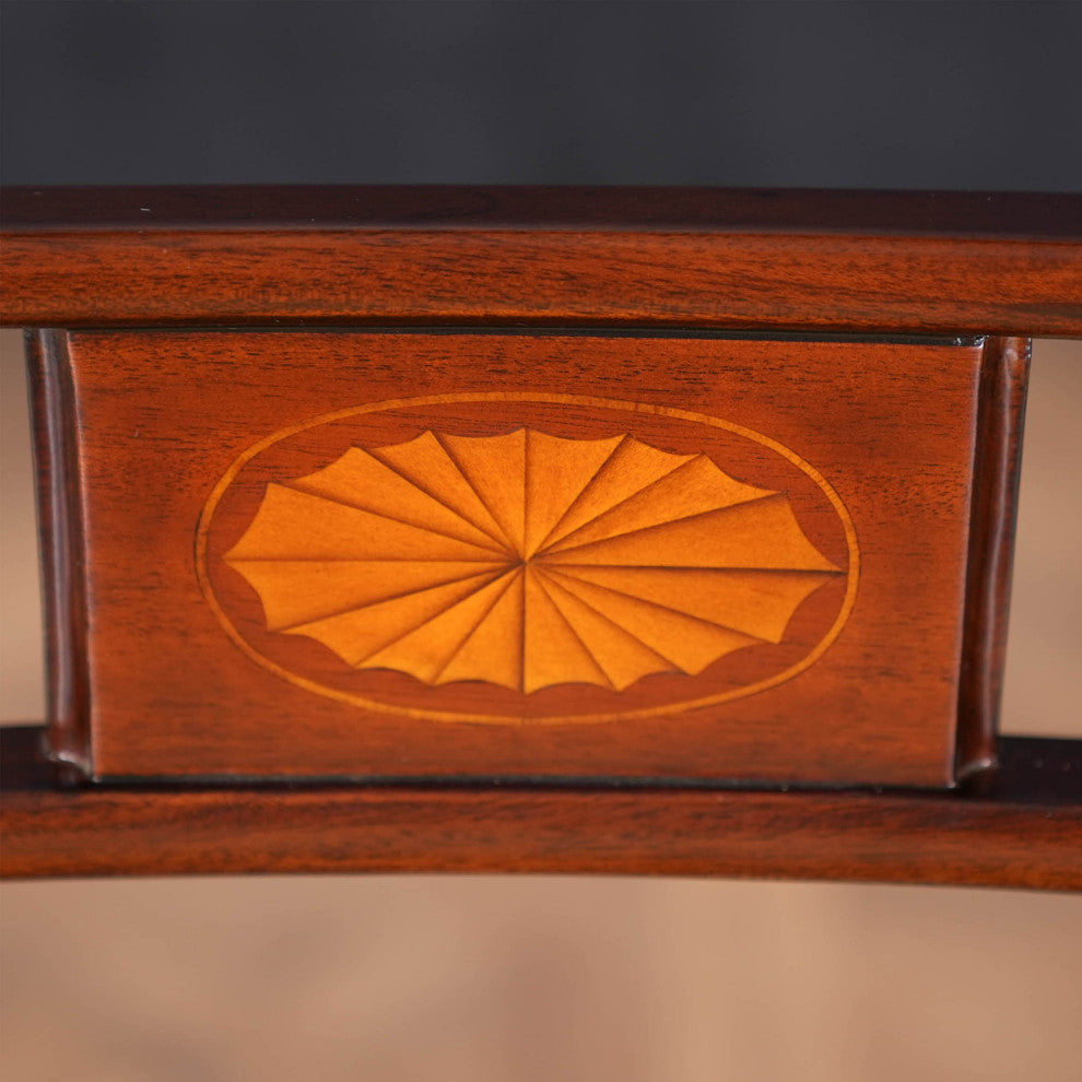 Banded Mahogany Side Chair