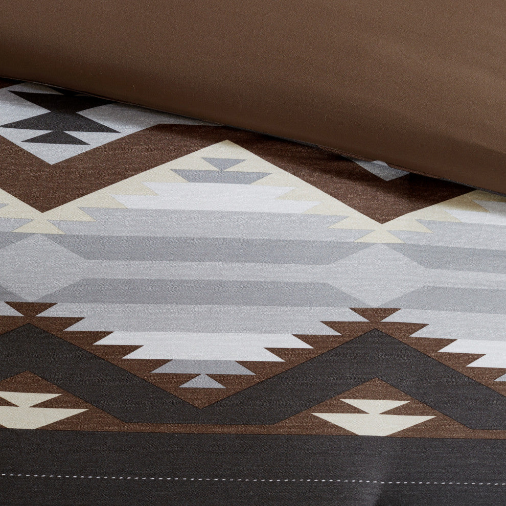 Woolrich Bitter Creek Oversized Overfilled Southwest Comforter Set, Queen
