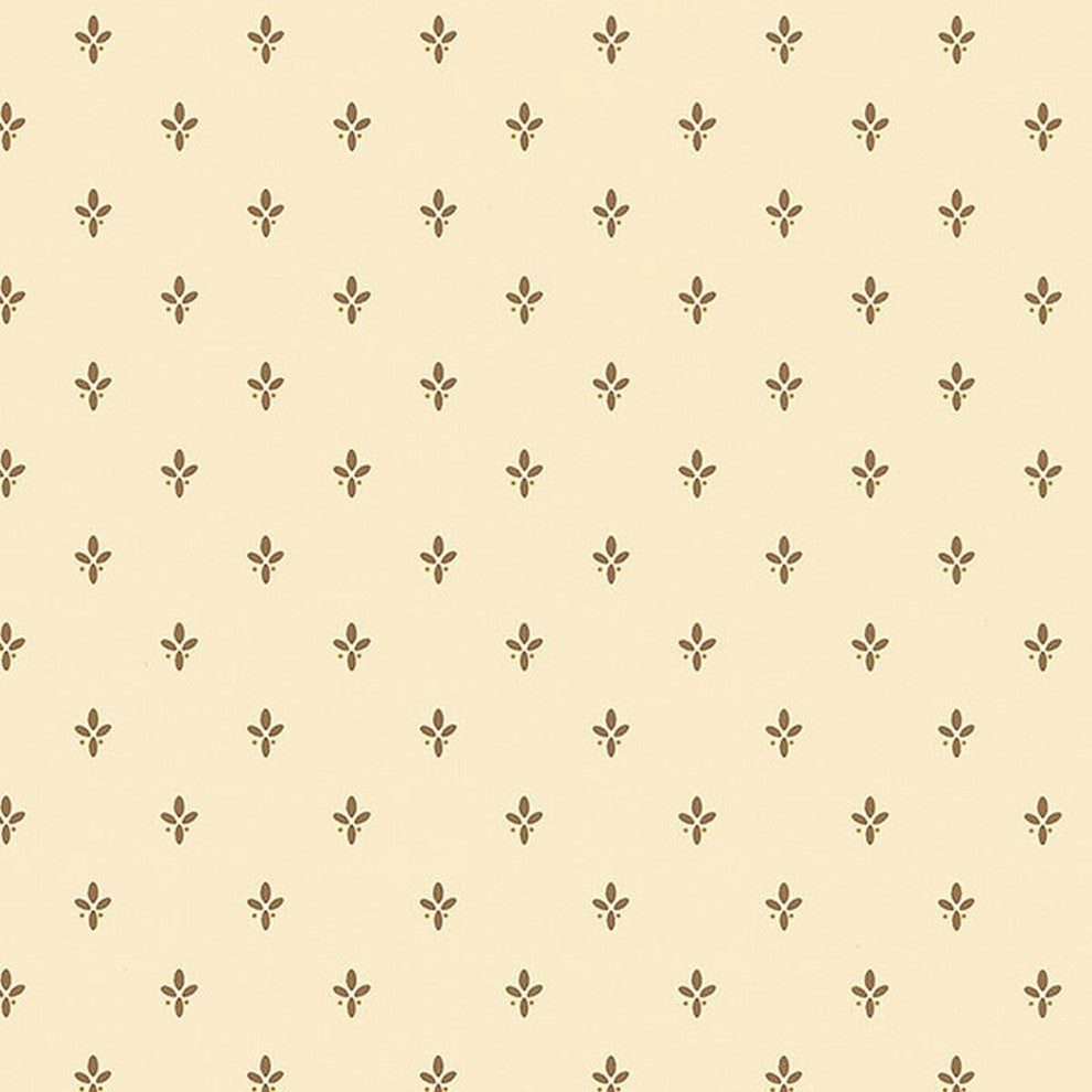Fresh Kitchens, Pre-Pasted Kitchen Design Cream, Brown Wallpaper Roll