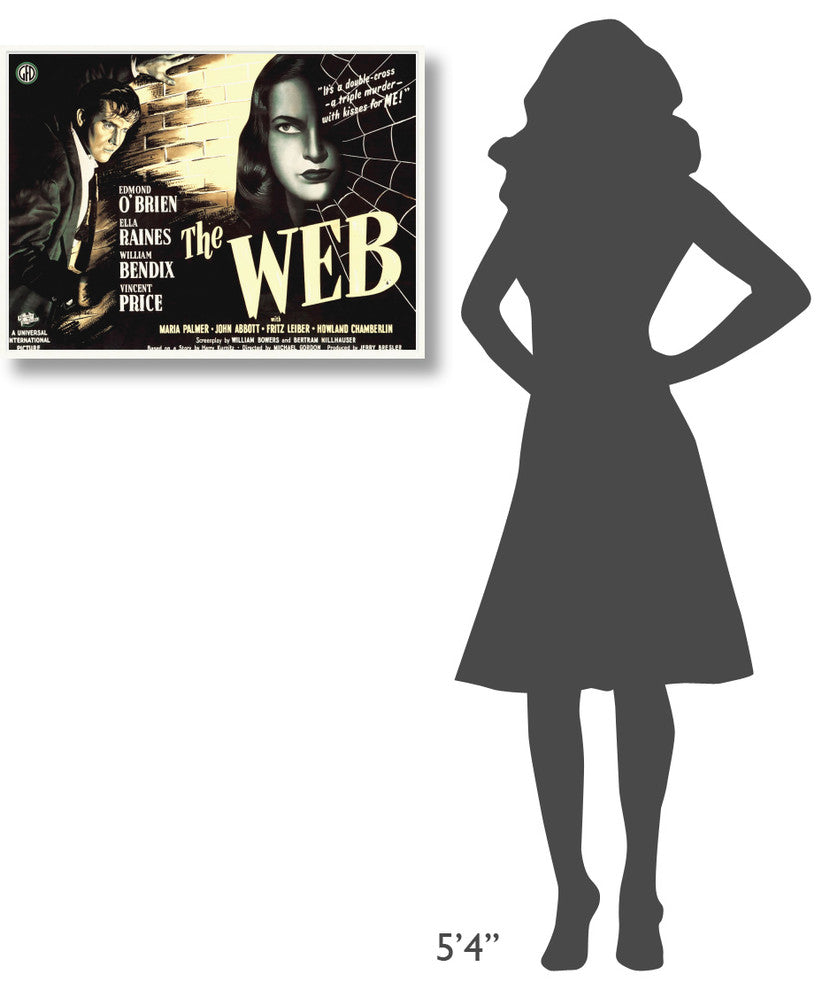 "The Web" Stretched Canvas Giclee by Hollywood Photo Archive, 30x22"