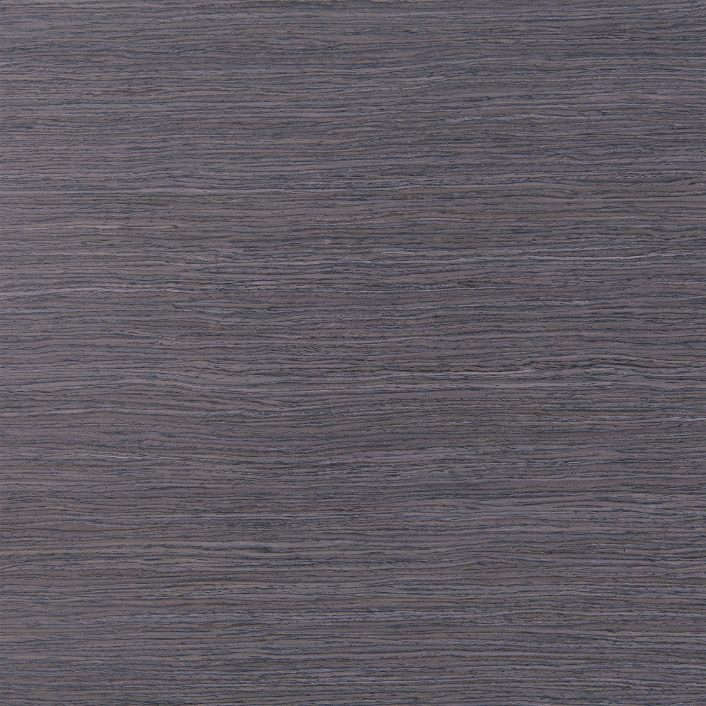 Soleil Contemporary Dining Table, Brushed Stainless Steel and Gray Walnut Top