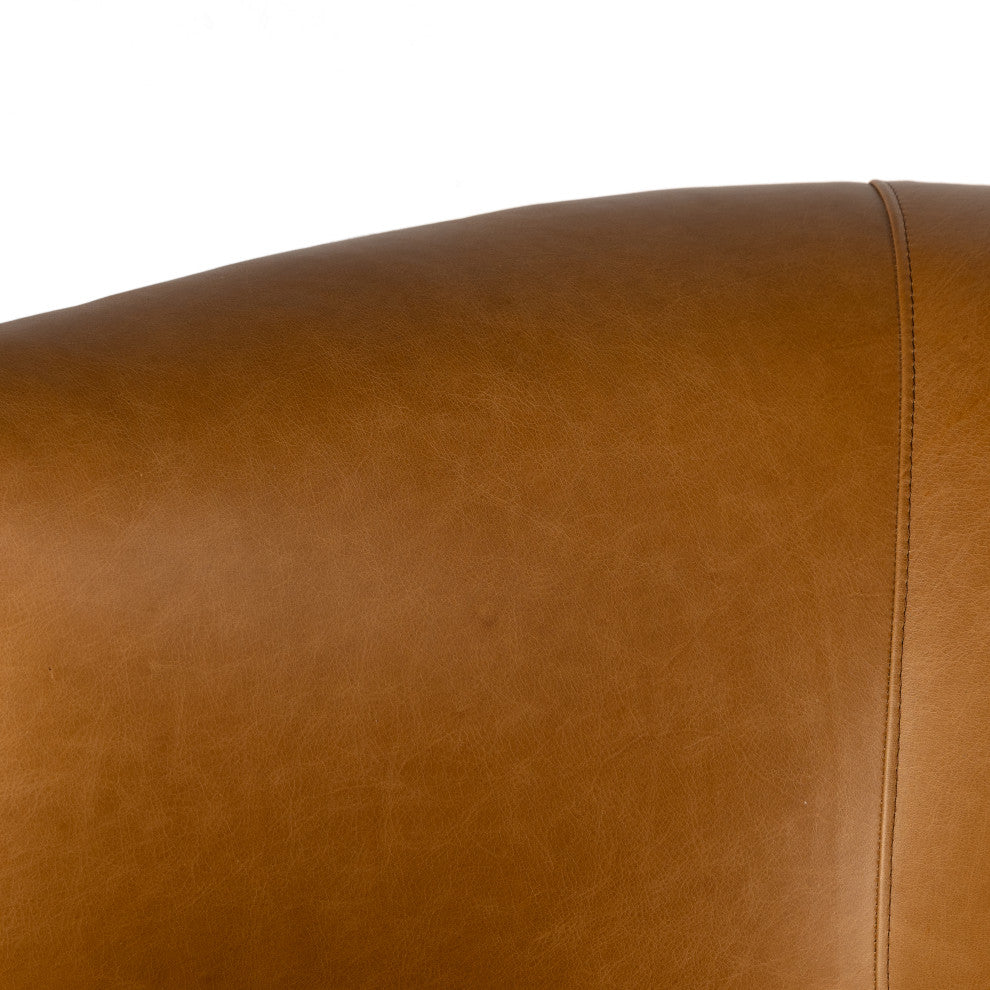 Mila Swivel Chair-Osorno Camel