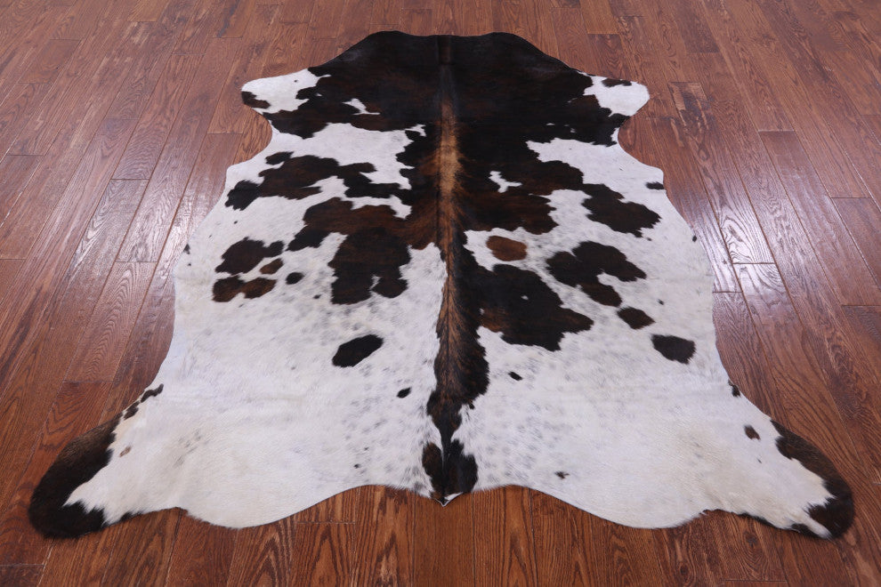 Natural Cowhide Rug 6' 6" X 6' 0" C1823