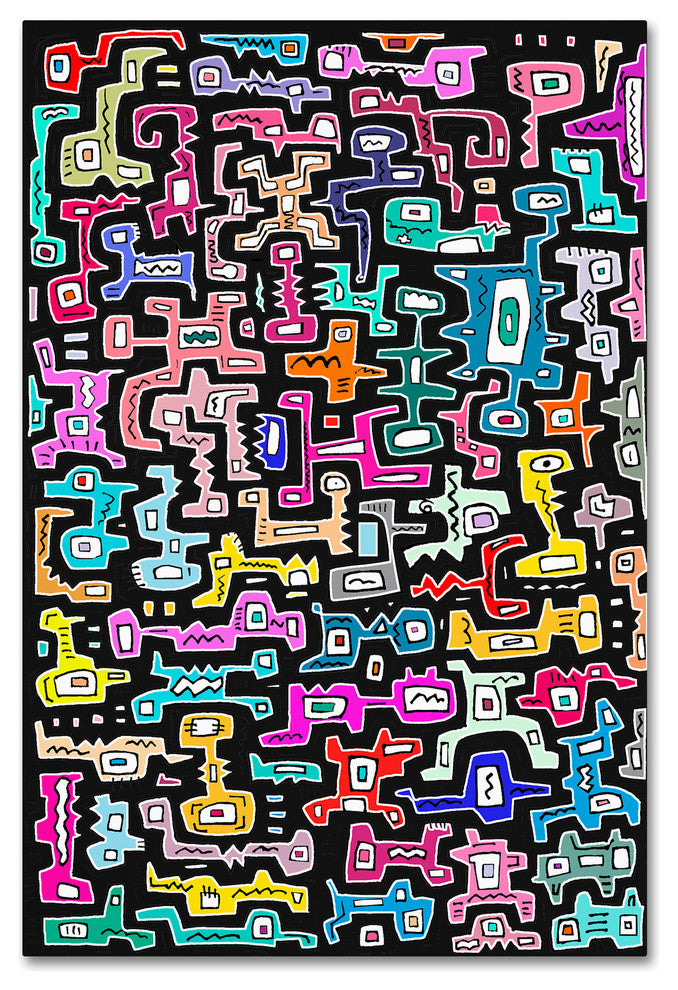 Miguel Balbas 'Puzzle II' Canvas Art, 22" x 32"