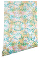 Deny Designs Schatzi Brown Leopard Pattern Snow Wallpaper, Multi, 2'x4'