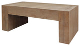 Gewnee Rustic Wood Coffee Table