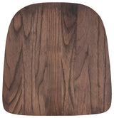 Rustic Walnut Chair Seat