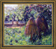 Henri Le Sidaner Hives Gerberoy Framed Premium Canvas Print, 20"x25"
