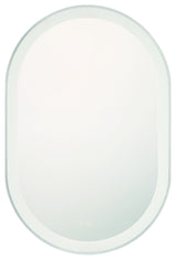 Sara 36" LED Mirror, Silver