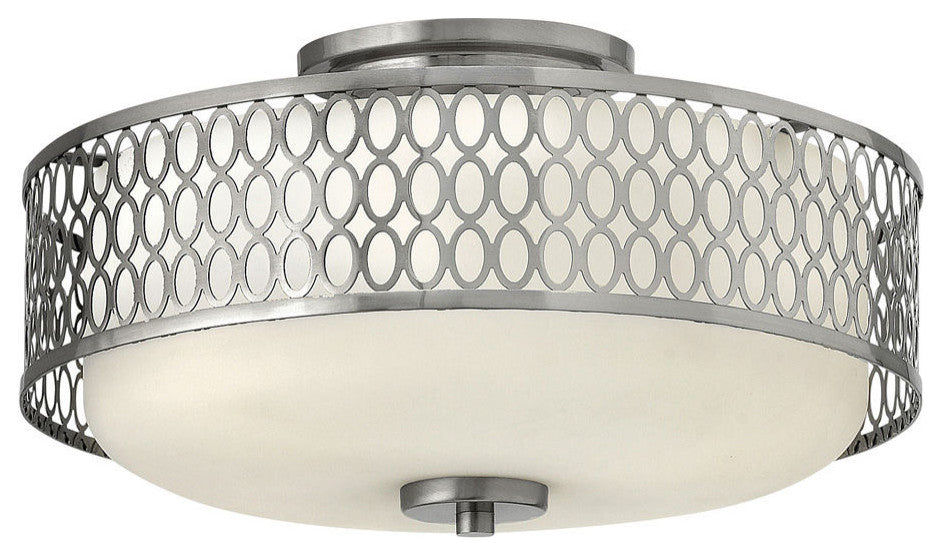 Hinkley Jules Three Light Semi-Flush Mount 53241BN