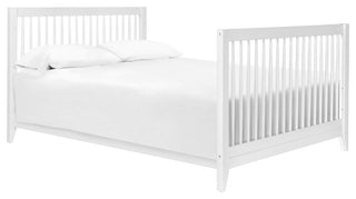 Sprout 4-in-1 Convertible Crib With Toddler Bed Conversion Kit, White