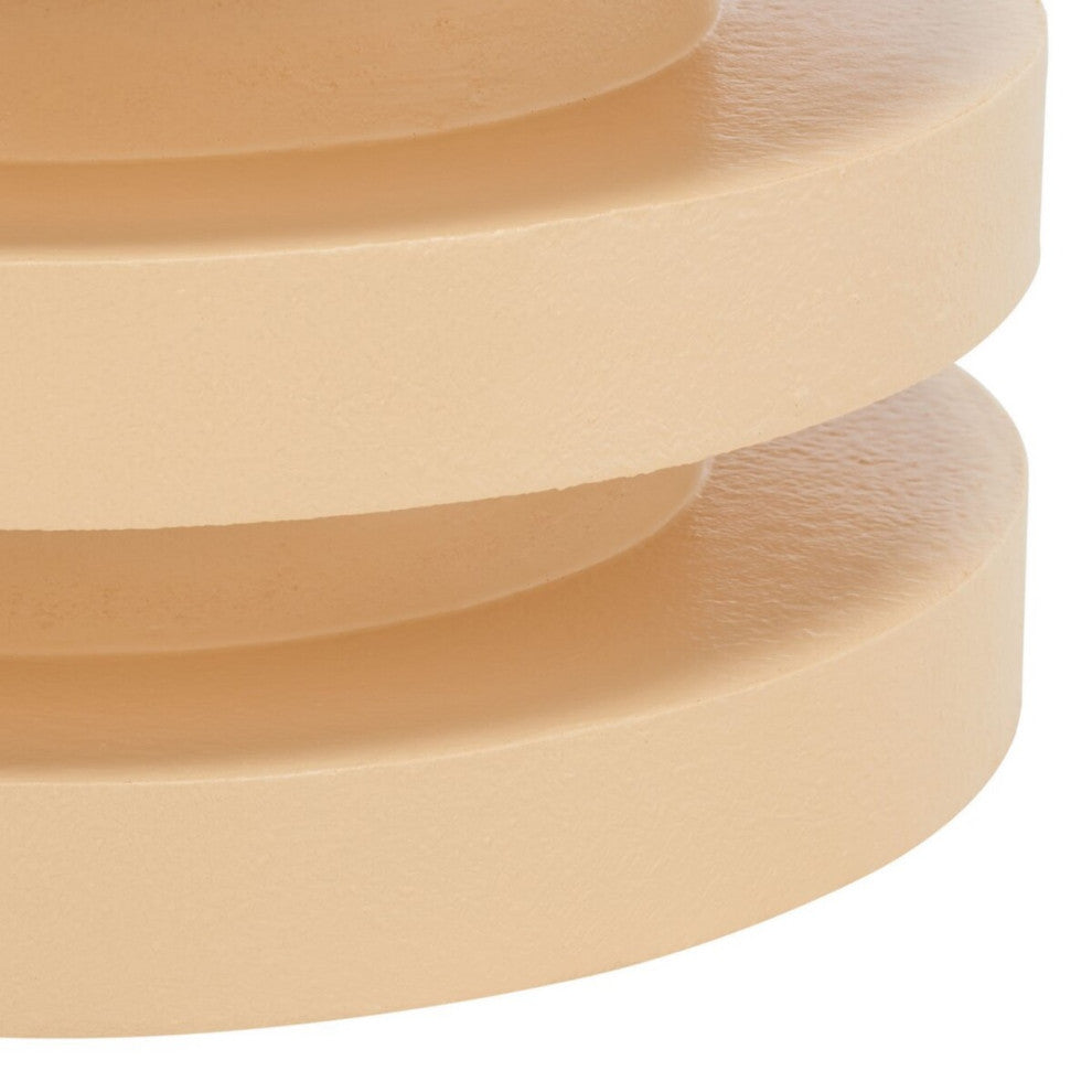 Safavieh Kaysar Accent Table, Creme