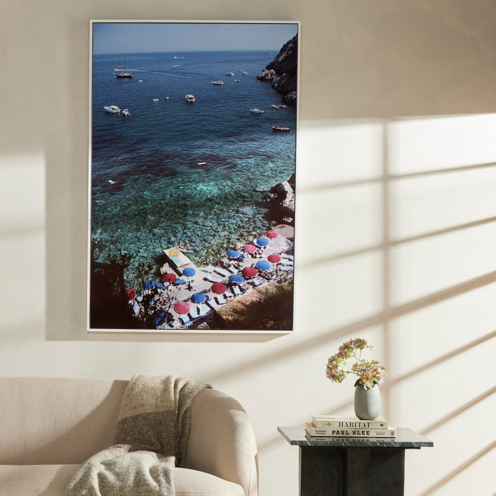 Porto Ercole Beach By Slim Aarons