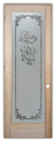 Pantry Door - Apple Pie  - Douglas Fir (stain grade) - 28" x 84" - Knob on...