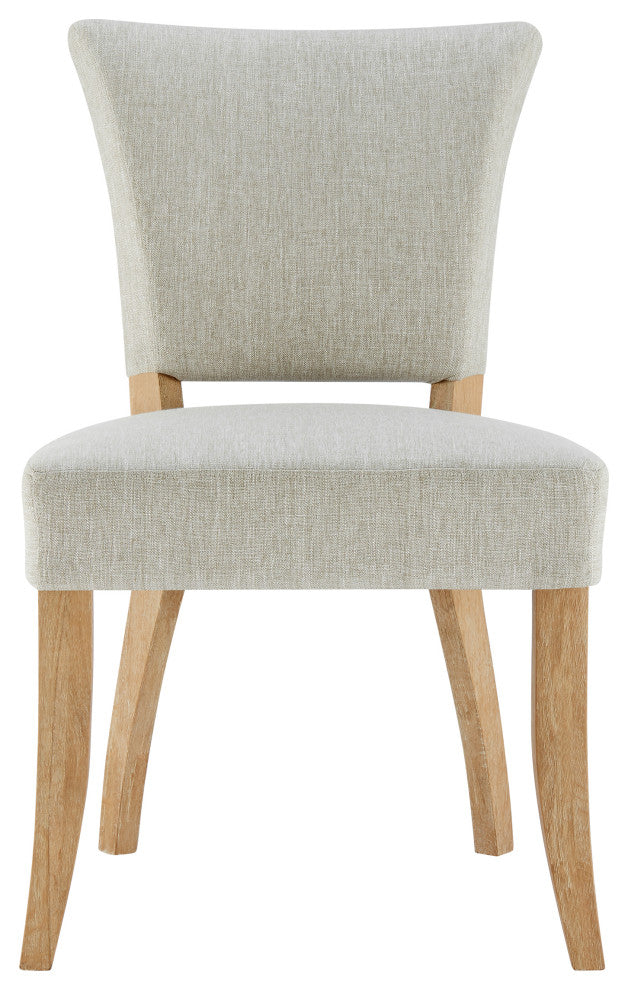 Austin Fabric Dining Side Chair, Rice