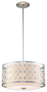 Ziggy Large Pendant in Laquered Silver