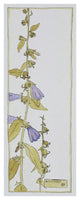 "Bell Flower" Digital Paper Print by Hannah Borger Overbeck, 17"x42"