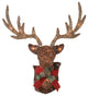 32" Long Electric Vine Stag Head Wall Decor