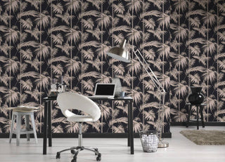 Textured Wallpaper Baroque Floral Image Jungle Modern, 369191