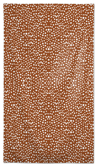 Terracotta Spots 58x58 Tablecloth