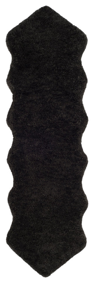 Safavieh Sheep Shag Collection SSG101 Rug, Charcoal, 2'3"x6'