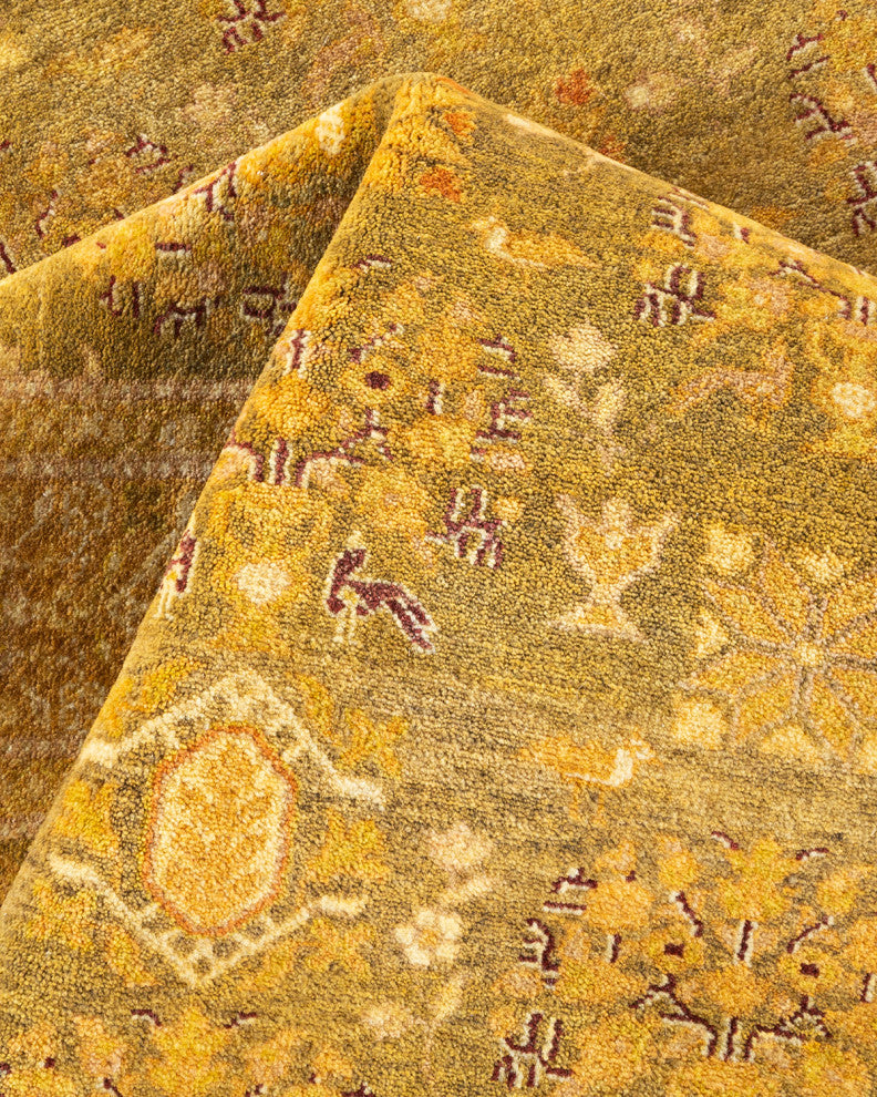 MOGUL, Hand Knotted Area Rug 8' 4" X 6' 2"