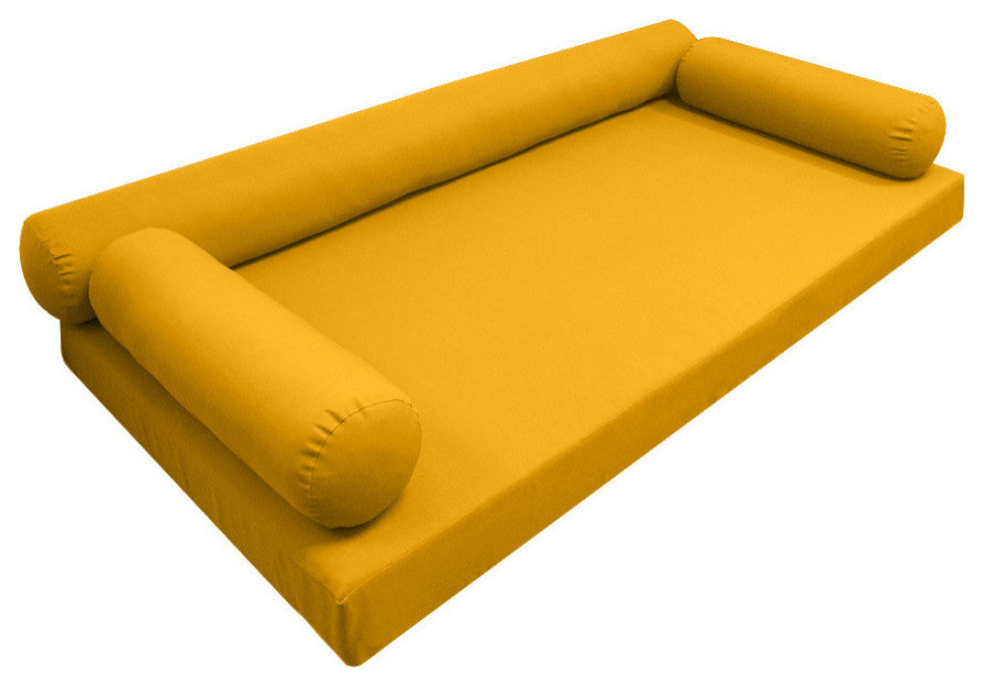 Style6 Full Size Knife Edge Mattress Bolster Pillow Outdoor SlipCover ONLY AD108
