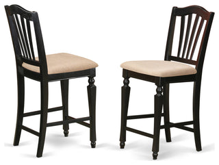 5 Pc Dining Counter Height Set - Kitchen Dinette Table, 4 Counter Height Stool