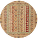 Ahgly Company Indoor Round Traditional Area Rugs, 3' Round