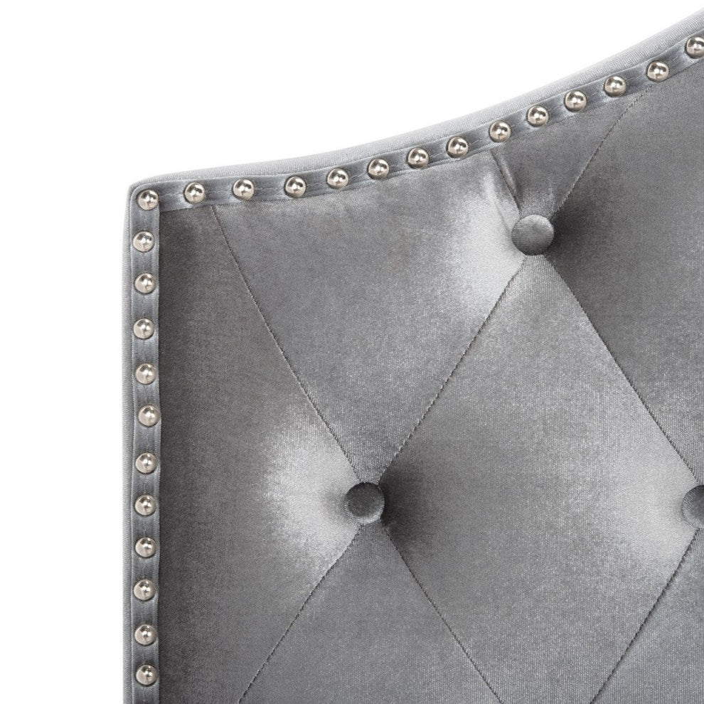 Safavieh Beckham Bed, Light Grey