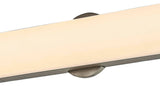 NBWL1032-30LED - 30 inch LED Vanity Light with white acrylic shade