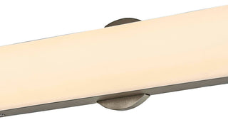 NBWL1032-30LED - 30 inch LED Vanity Light with white acrylic shade