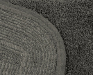 Radiant Collection Bath Rug Set, Machine Wash, 2-Piece Set, Gray