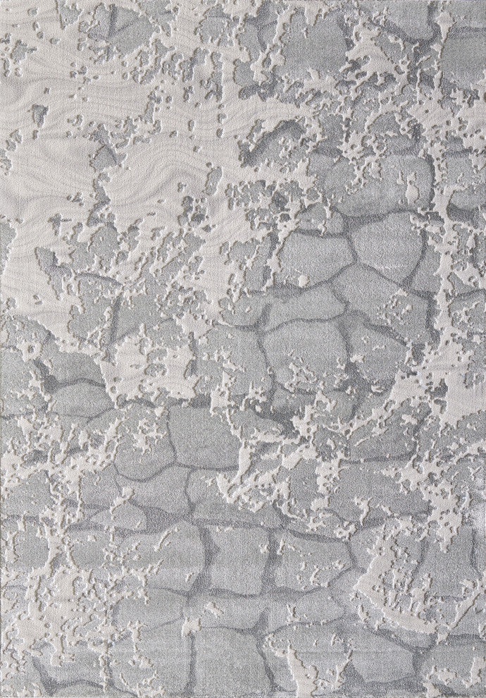 Abani Nova NOV100A Grey Stone Area Rug