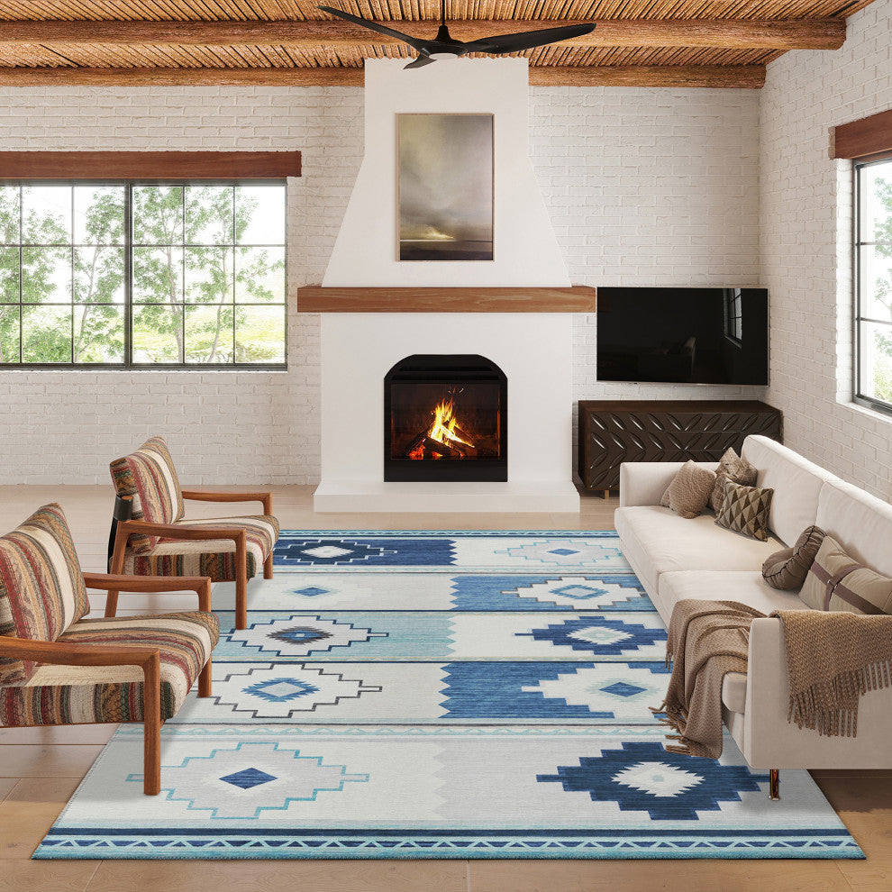 Indoor/Outdoor Phoenix PH1 Pacifica Machine Washable 10' x 14' Rug