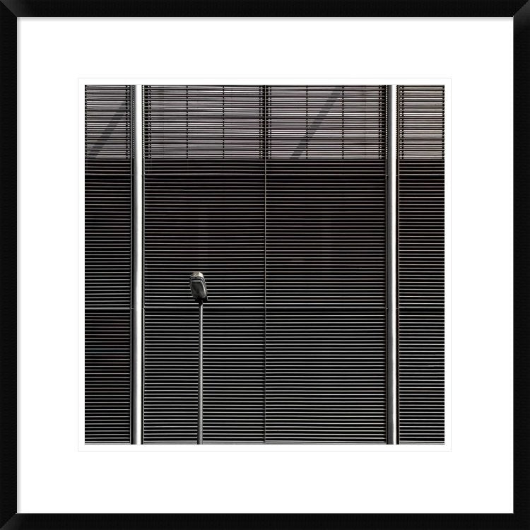 "Blinded" Framed Digital Print by Gilbert Claes, 24x24"