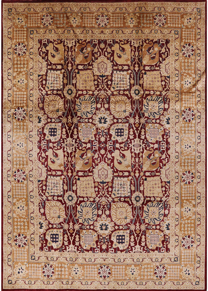 Ahgly Company Indoor Rectangle Mid-Century Modern Area Rugs, 7' x 9'