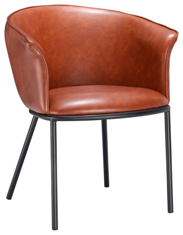 Garston Dining Chair, Brown