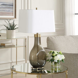 Uttermost Shyla Dark Glass Table Lamp
